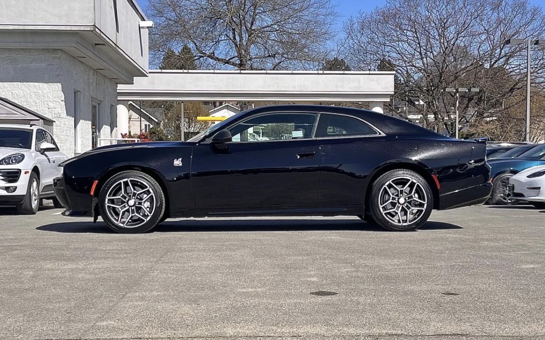 2026 Dodge Charger rear 3/4 blue