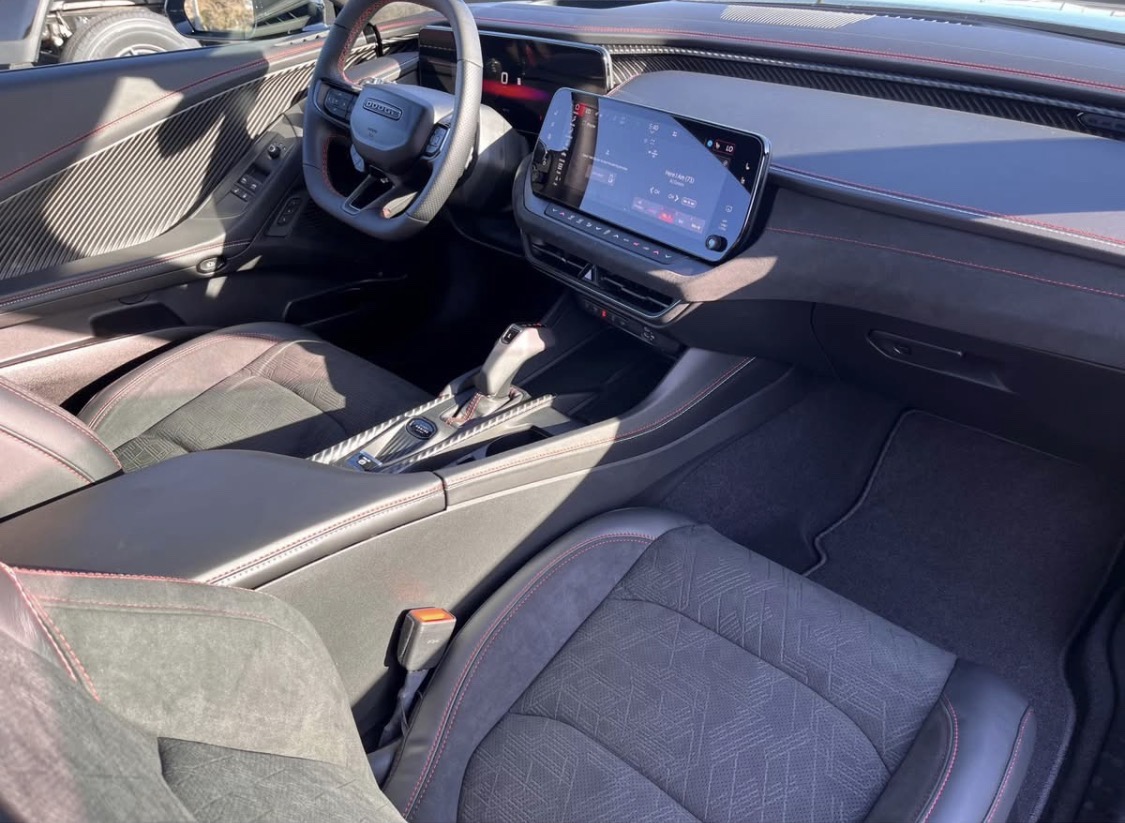 2026 Dodge Charger dashboard steering wheel